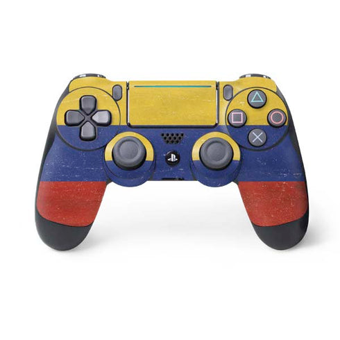 Colombia Flag Distressed PlayStation PS4 Skins